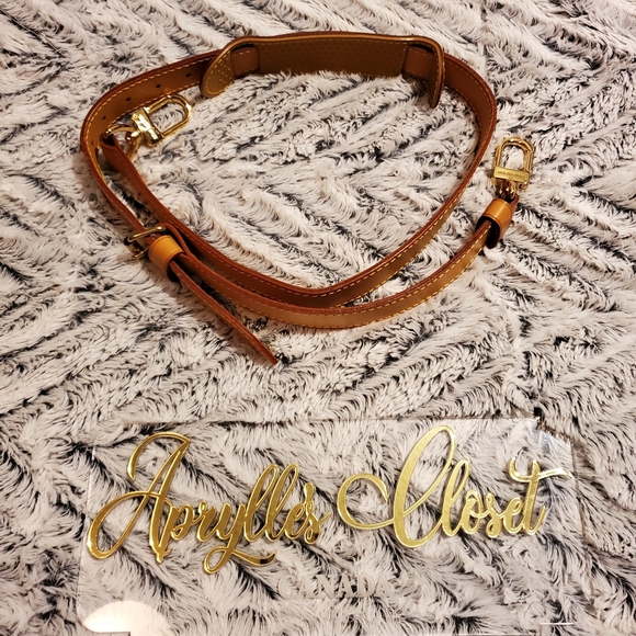 ✅✅✅SOLD✅✅✅ AUTHENTIC LOUIS VUITTON KEEPALL VACHETTA STRAP - Picture 1 of 5